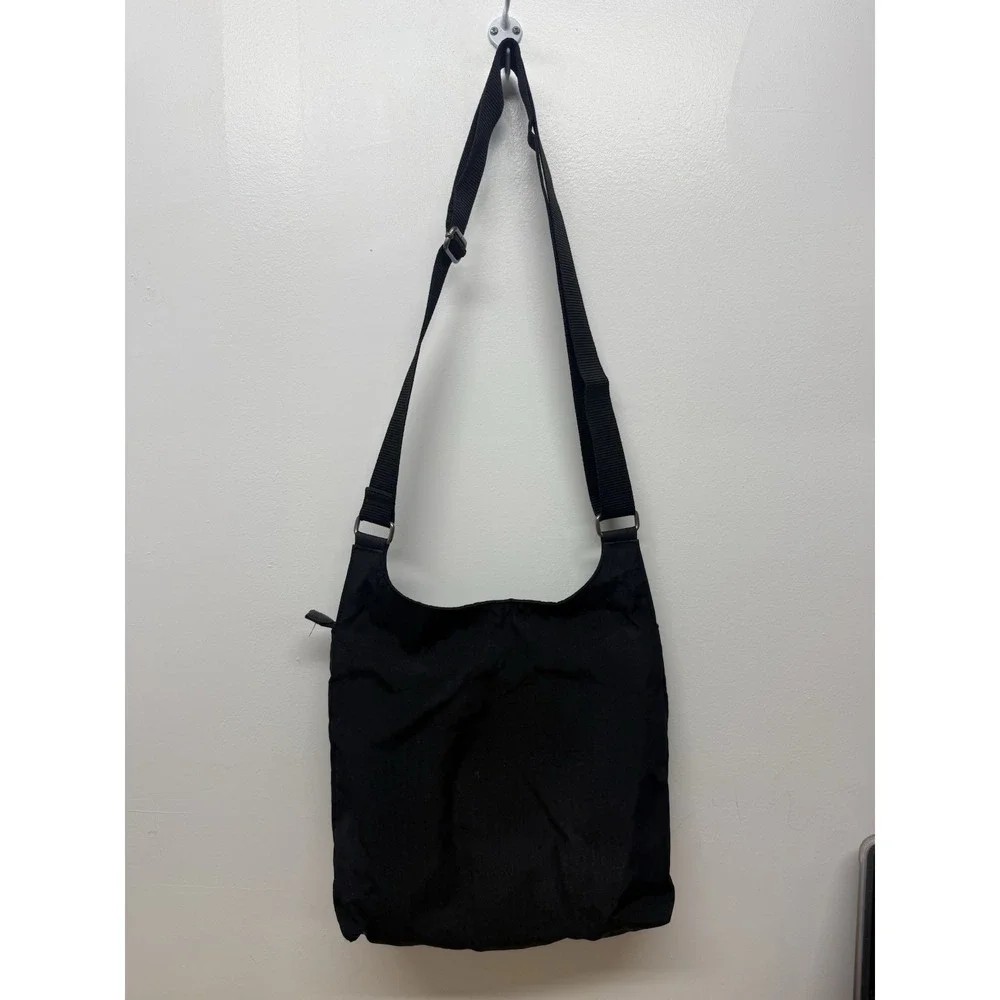 Baggallini‎ Black Leopard Print Crossbody Shoulder Bag Organizer #29